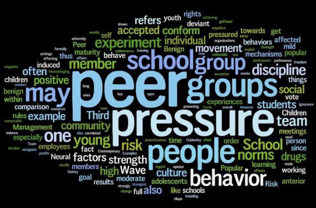 psychology behind peer pressure