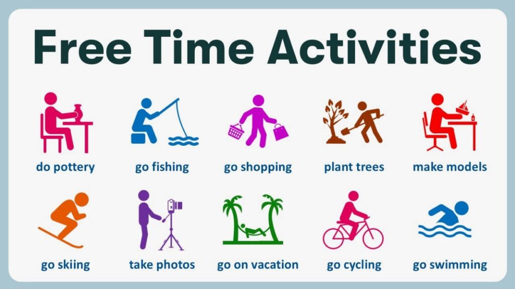 best free time activities 