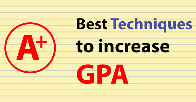 tips to increase gpa 
