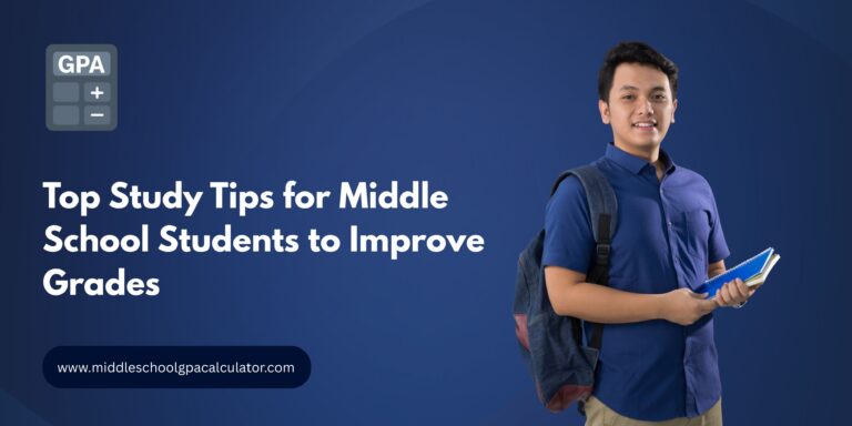 Study Tips for Middle School Students