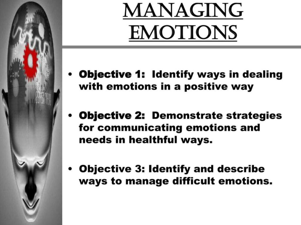 how to manage emotions as a student