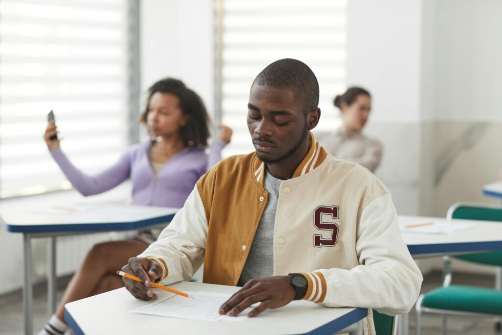 student exam 